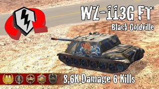 WZ-113G FT  |  8,6K Damage 6 Kills  |  WoT Blitz Replays