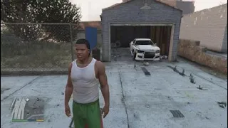 Grand Theft Auto V Franklin secret garage (saves cars)