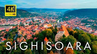 Sighisoara, Romania 🇷🇴 in 4K Ultra HD | Drone Video