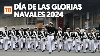 Desfile por la conmemoración del Día de las Glorias Navales 2024