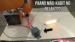 PAANO MAGKABIT NG RELAY??? PARA MAKATIPID SA LABOR