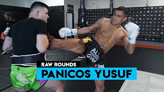 Panicos Yusuf Muay Thai Pad Work | Siam Boxing | RAW ROUNDS