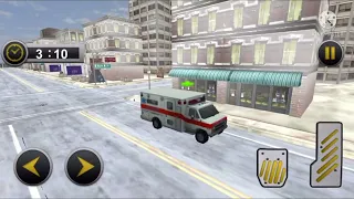 Ambulance responding to hospital | BeamNG drive