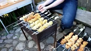 Маринады для шашлыка из курицы (11 разных)