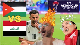 Iraq vs Jordan I never seen my husband become this emotional