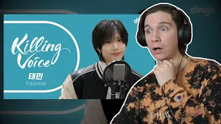 DANCER REACTS TO TAEMIN | Killing Voice @ Dingo | Guilty, Criminal, Move, & More!