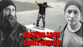 Daewon Song VS Chris Haslam | AMAZING Skateboarding 2019