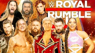 WWE 2K23 - ROYAL RUMBLE PPV Highlights - Universe Mode #68