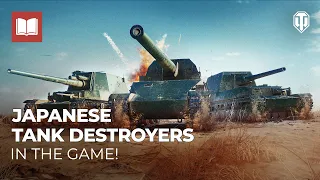 New Japanese Tank Destroyers in World of Tanks!