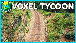 VOXEL TYCOON ► NEUES Gebiet, neue BAHNSTRECKE | Logistik Simulator [s4e10]