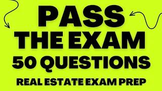 🔥🚀🏡Real Estate Exam 2024: 50 More Questions To Pass The Real Estate Exam🔑🔥🚀