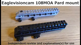 EagleVisionCam fully adjustable PARD/scope mount