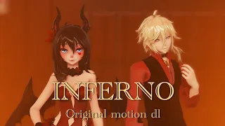 【MMD| Happy Bday to me】Sub Urban & Bella Poarch - INFERNO【Gift motion dl】