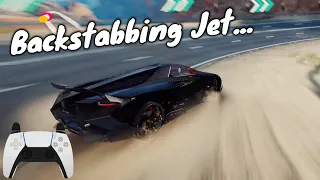 That Backstabbing Jet! | Asphalt 9 6* Golden Lamborghini Egoista Multiplayer