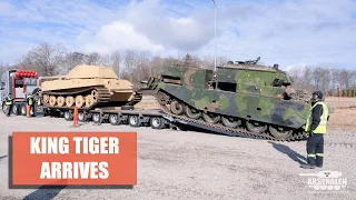 King Tiger Arrives | Arsenalen Swedish Tankmuseum