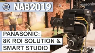 NAB2019: Panasonic 8K ROI-Solution / Smart Studio