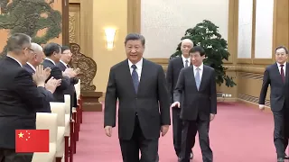 习近平同党外人士共迎新春并以诚挚问候和新春祝福/Xi Jinping welcomes the Spring Festival with people outside the Party