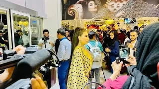 افتتاح فروشگاه لباس آریانا سعید در کابل
