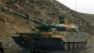 Chinese T 15 tank drills for combat readiness in snow terrain at the Ladakh border