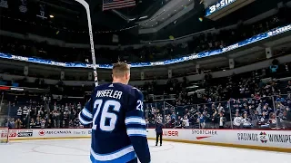 Blake Wheeler leads the way for Jets with five-point game