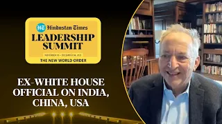 India's economic superpower potential, China-US trade war explained by Lawrence H Summers #HTLS2021