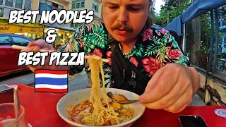 Tasting Bangkok's Heavenly Noodles and Pizza: Food Lover's Paradise!