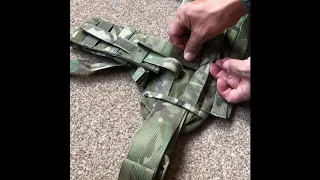 How to Assemble British Army Virtus Webbing