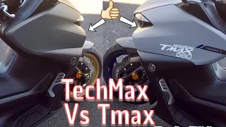 ✅Tmax 560cc Techmax Vs Classic Tmax , Review & Presentation 