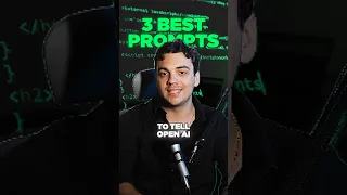 3 Best Prompts to Tell Chat GPT