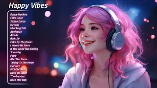 Happy Vibes🌻 USUK music to start your day - Best Tiktok Hits for a positive morning