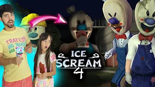 O SORVETEIRO DO MAL VOLTOU !! NOVO JOGO DO ICE SCREAM 4 - O INÍCIO (Jogo de Terror) #PARTE1