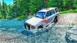 Car vs Deep water - Drive Crash  Giveaway Season #2 - BeamNG.Drive