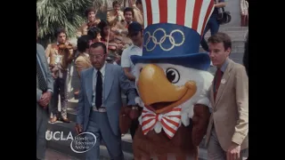 KTLA News: "Mascot for Los Angeles Olympics introduced" (1980)