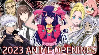 The Best Anime Openings of 2023