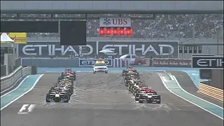 F1 2010 Abu Dhabi Start but with rFactor start light sounds