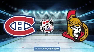 CANADIENS VS SENATORS October 30, 2017 HIGHLIGHTS HD