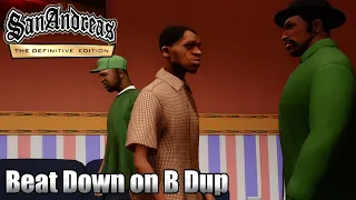 GTA SAN ANDREAS DEFINITIVE EDITION - Mission #96 - Beat Down on B Dup (4K 60FPS)