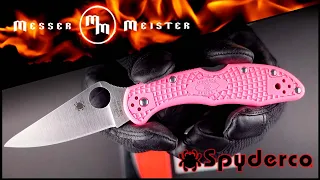 Нежный и розовый - Spyderco Delica