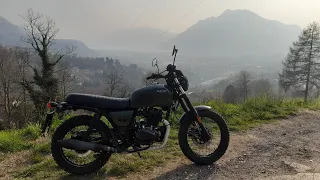 Brixton 125 off road test