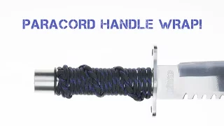How to Wrap a Handle with Paracord