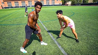 EXPOSING TIK TOKERS DURING FOOTBALL 1ON1S! (FT. BRYCE HALL & THE SWAY BOYS)