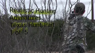 South Texas Free Range Exotic Animal Hunt, with Realistic Hunting Adventures