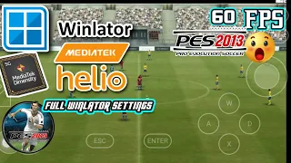 Winlator | 🔥How To Play PES 13 On Mediatek , Exynos, Mali Chipset At Full Speed