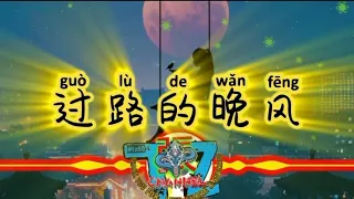 GUO LU DE WAN FENG _ 过路的晚风  #过路的晚风 #lyricvideo #pinyinlyrics #hailaiamu