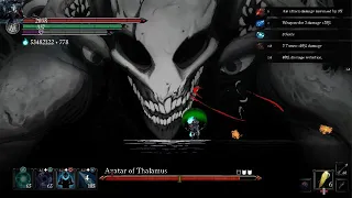 Death's Gambit NG+20 Thalamus Final Boss Fight