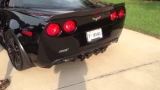 Corvette ZR1 Birthday Gift, Startup And Insane Revs