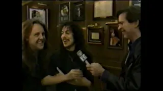 Metallica - Interviews With Lars & Kirk, Lars & Slash 1992