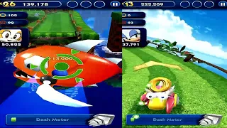 Sonic Dash (Sonic Run), Cool Android Reverse Gameplay HD - Part 4