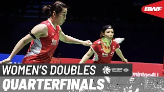 YONEX French Open 2024 | Chen/Jia (CHN) [1] vs. Jolly/Pullela (IND) | QF