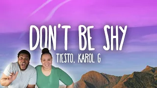 Tiësto & Karol G - Don't Be Shy (Official Music Video) Reaction